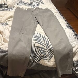 Banana Republic Light Gray Chinos